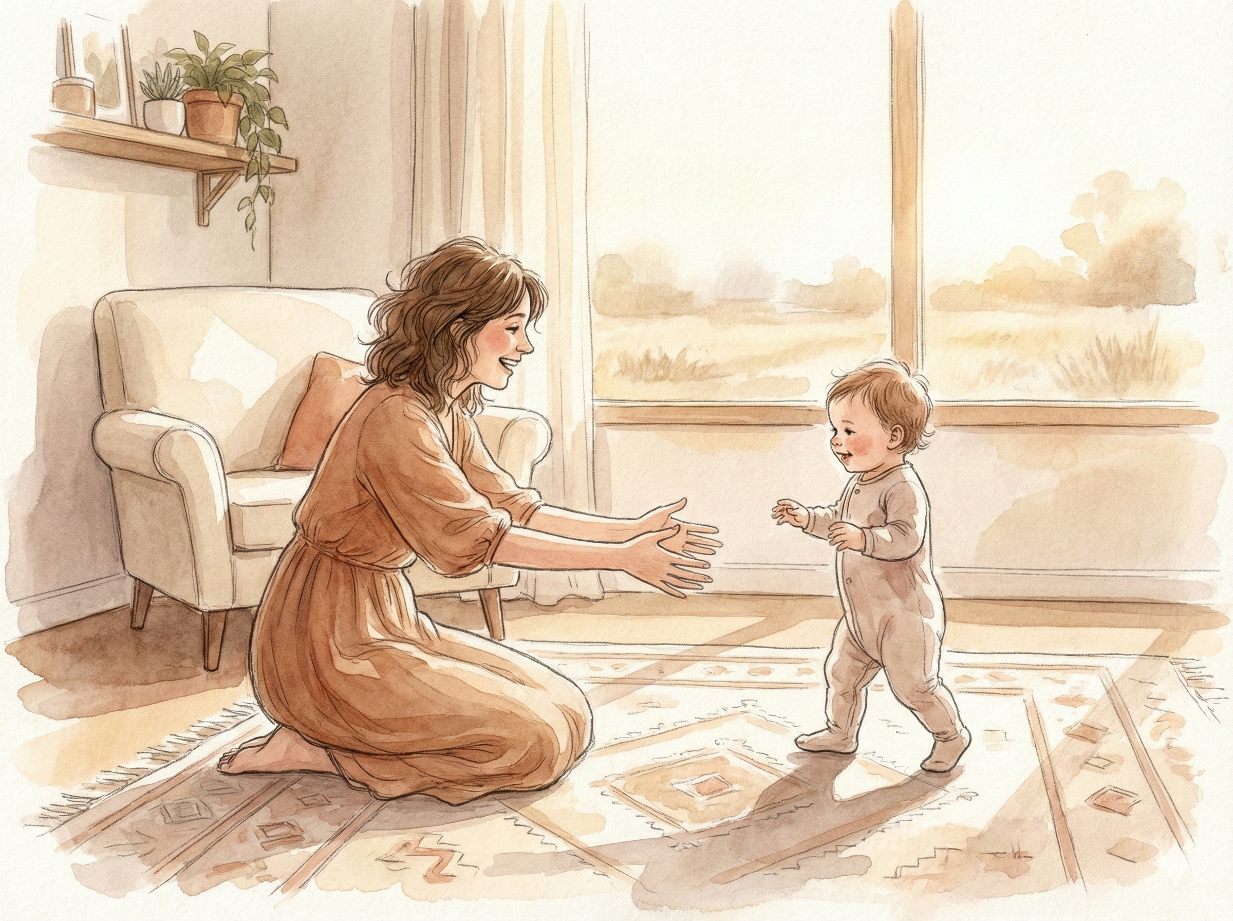 Ilustración de primeros pasos